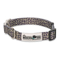 Walk on the Wild Side Leopard Print Dog Collar