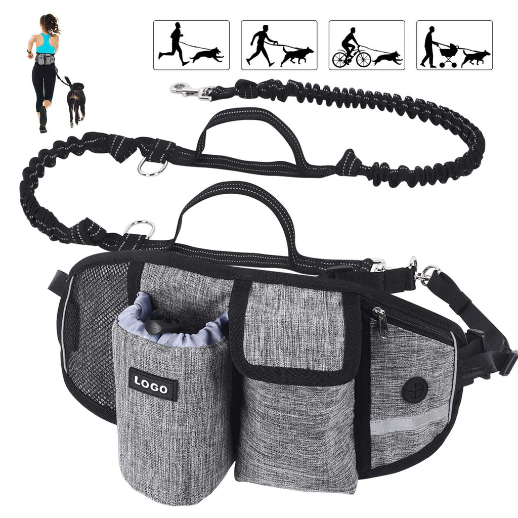 Hands-Free Dog Walking & Training Waist Bag Set