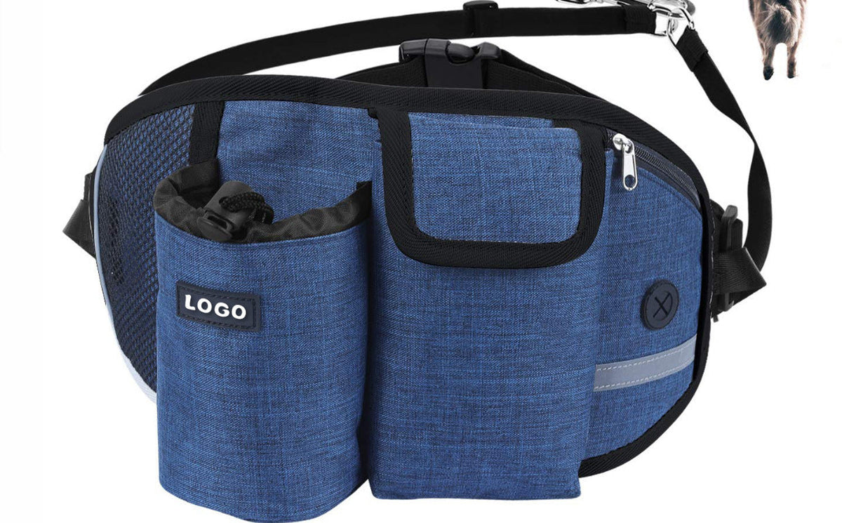 Hands-Free Dog Walking & Training Waist Bag Set