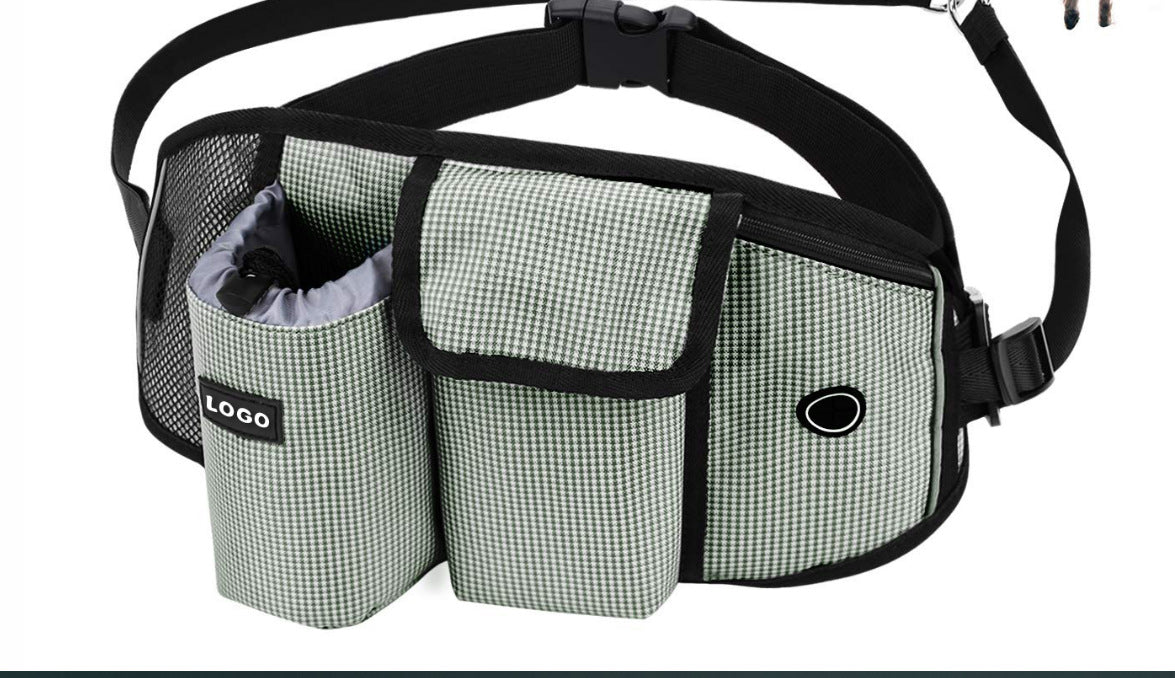 Hands-Free Dog Walking & Training Waist Bag Set