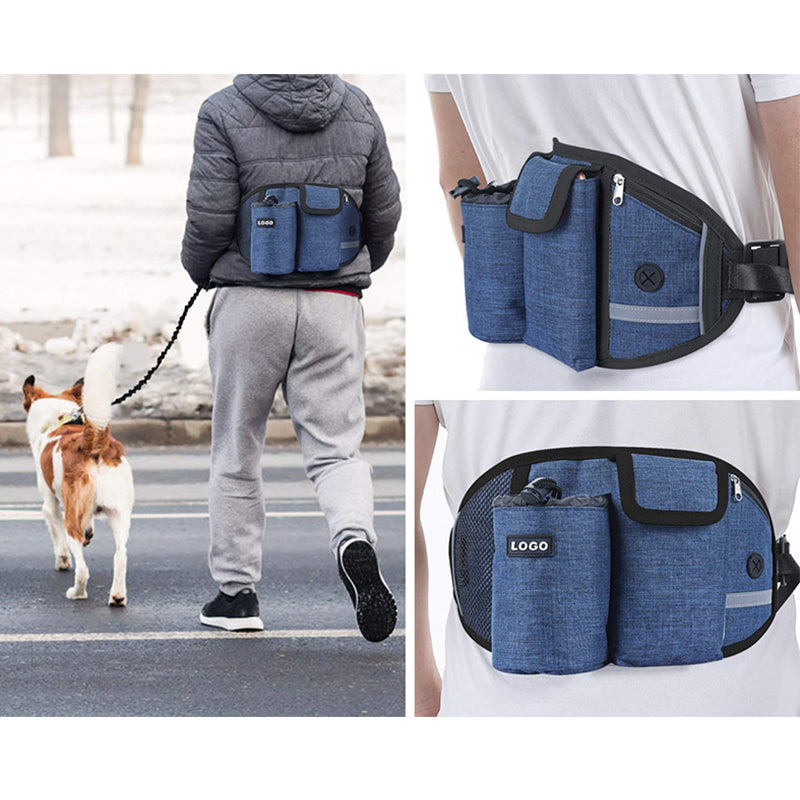 Hands-Free Dog Walking & Training Waist Bag Set