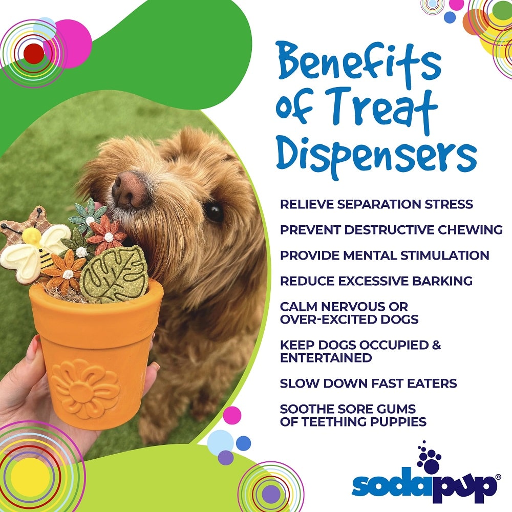 Flower Pot Interactive Treat & Enrichment Toy