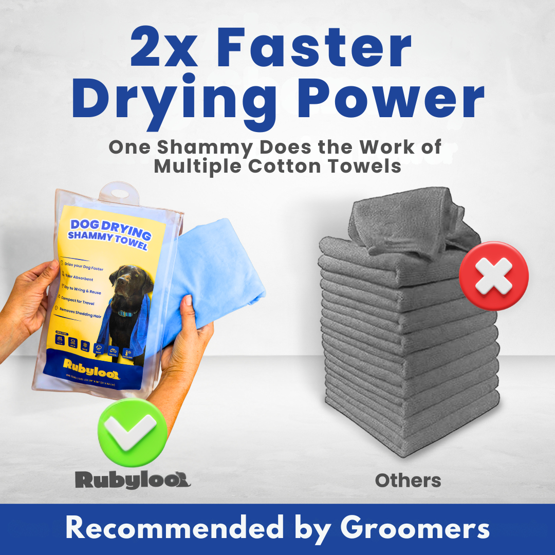 Quick-Dry Dog Shammy Towel – Reusable & Absorbent