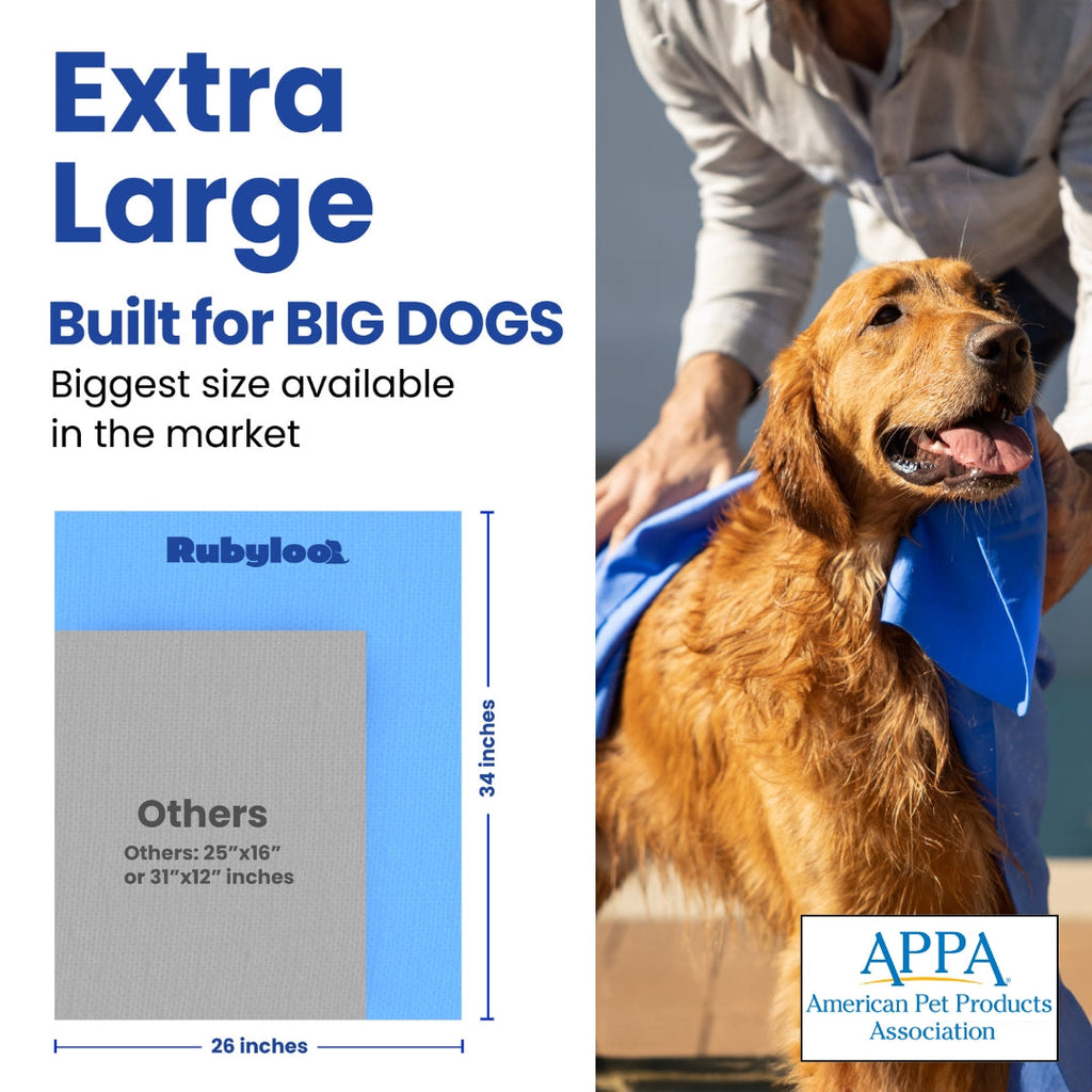 Quick-Dry Dog Shammy Towel – Reusable & Absorbent