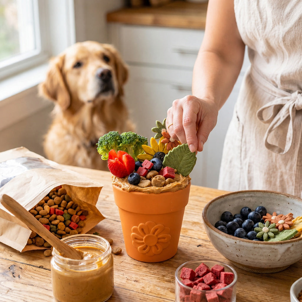 Flower Pot Interactive Treat & Enrichment Toy