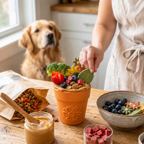 Flower Pot Interactive Treat & Enrichment Toy