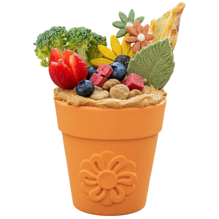 Flower Pot Interactive Treat & Enrichment Toy