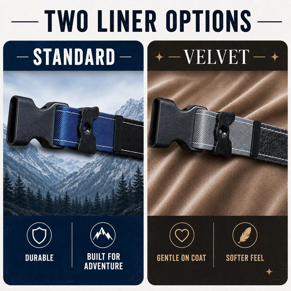 Waterproof AirTag Dog Collar with Built-In Holder