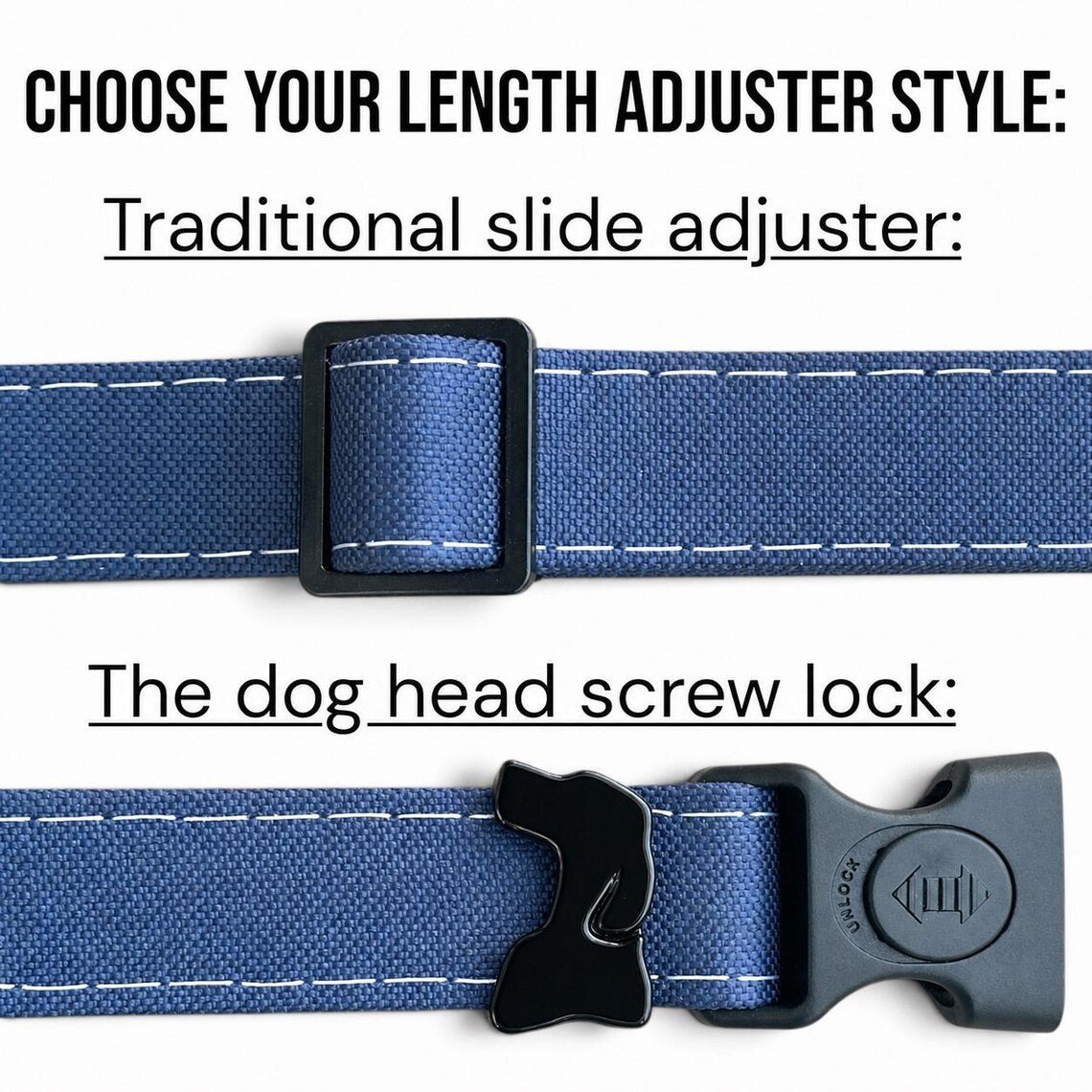 Waterproof AirTag Dog Collar with Built-In Holder